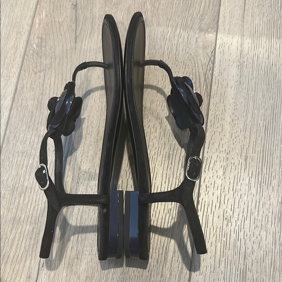 Chanel Black Sandals for Women - Picture 8 of 11